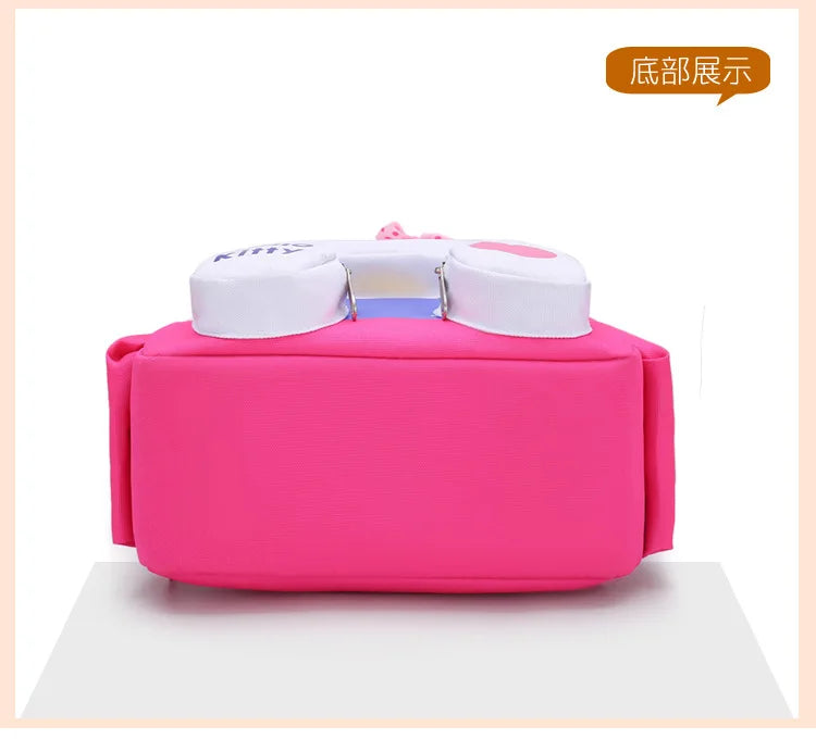 Hello Kitty Kids Backpack Cute Cartoon School Bag for Girls 3-9 Years Kindergarten Fashion Small Backpack Ipad