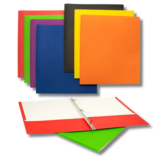 Colored Folder Back To School & Office Supplies 100 Pcs/Case
