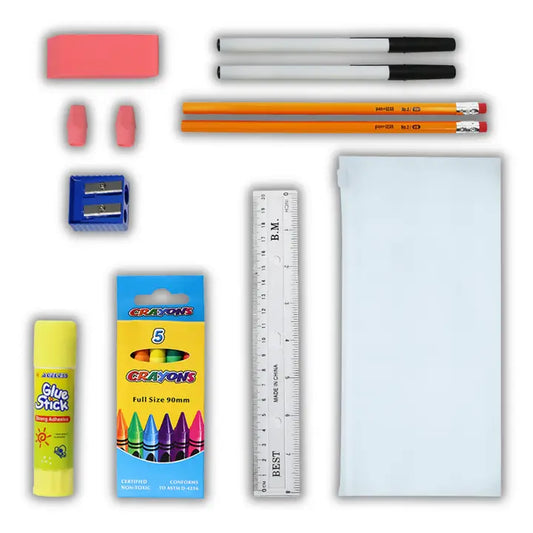 Premium Backpacks with 16 Pcs Supply Kit- Back To School