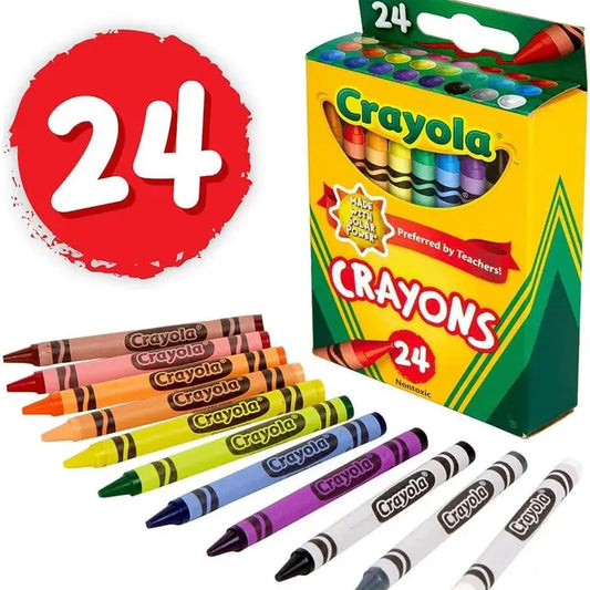 Crayola Classic Color Crayons, 24 Count Box