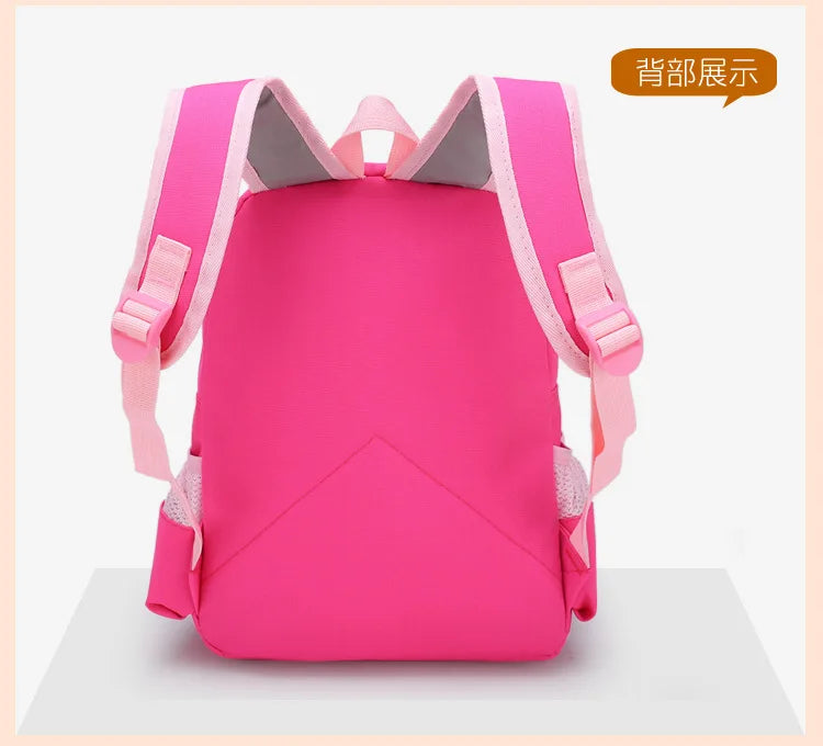 Hello Kitty Kids Backpack Cute Cartoon School Bag for Girls 3-9 Years Kindergarten Fashion Small Backpack Ipad