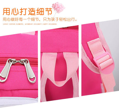 Hello Kitty Kids Backpack Cute Cartoon School Bag for Girls 3-9 Years Kindergarten Fashion Small Backpack Ipad