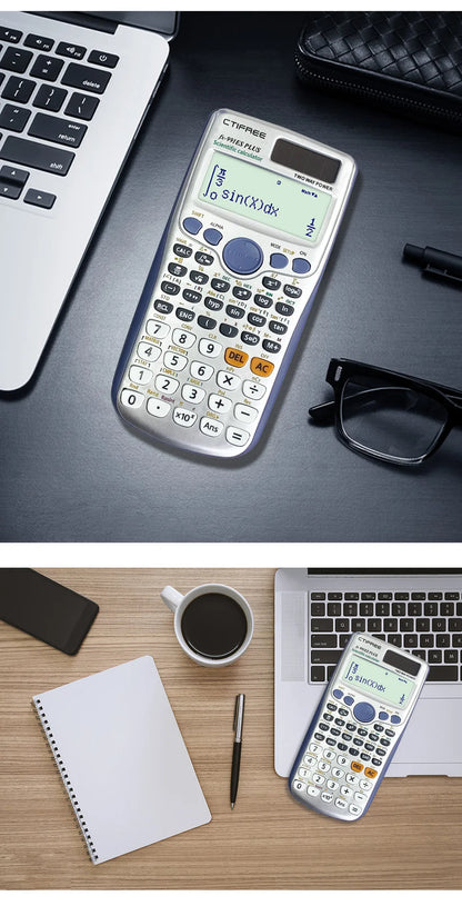 fx-991ES PLUS Multifunctional science function calculator-417function Specially designed for student exams, economical packaging